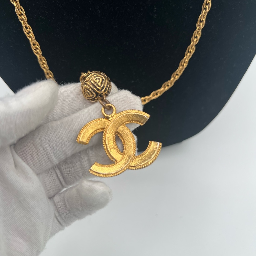 Chanel 24k Gold P CC Necklace❤️🔥 - Picture 7 of 7